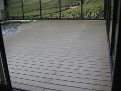 terrasse composite sur ossature Terrasteel