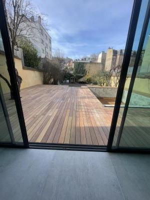 Terrasse bois exo (ipe ) Reims sur structure bois 