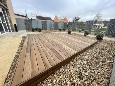 Terrasse thermofrene sur structure zm