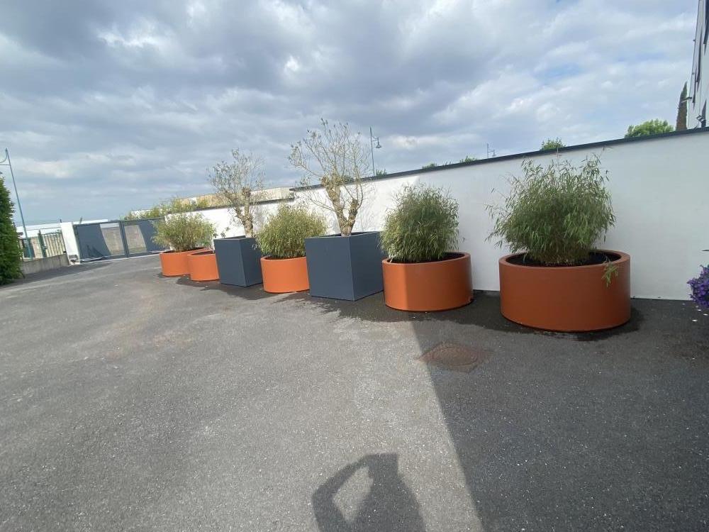 Plantation bac résine 