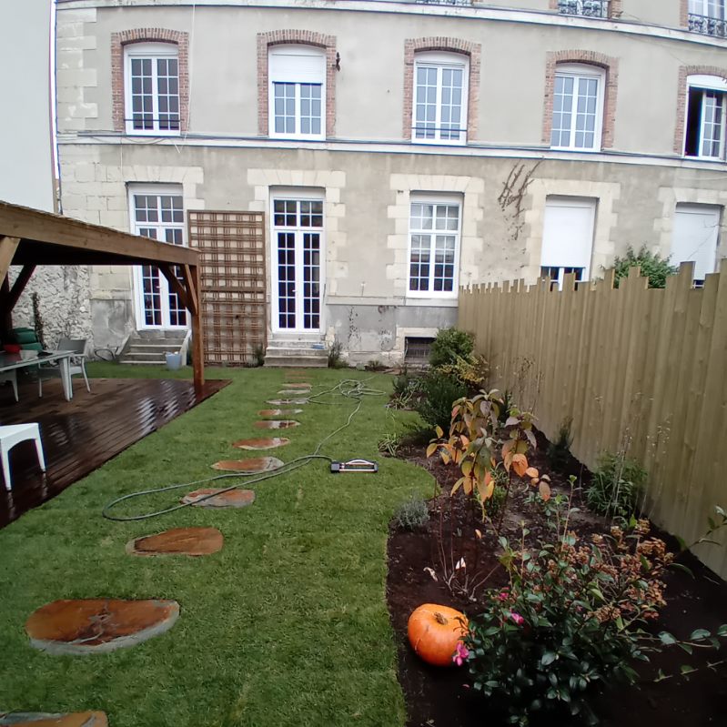 Création jardin reims 