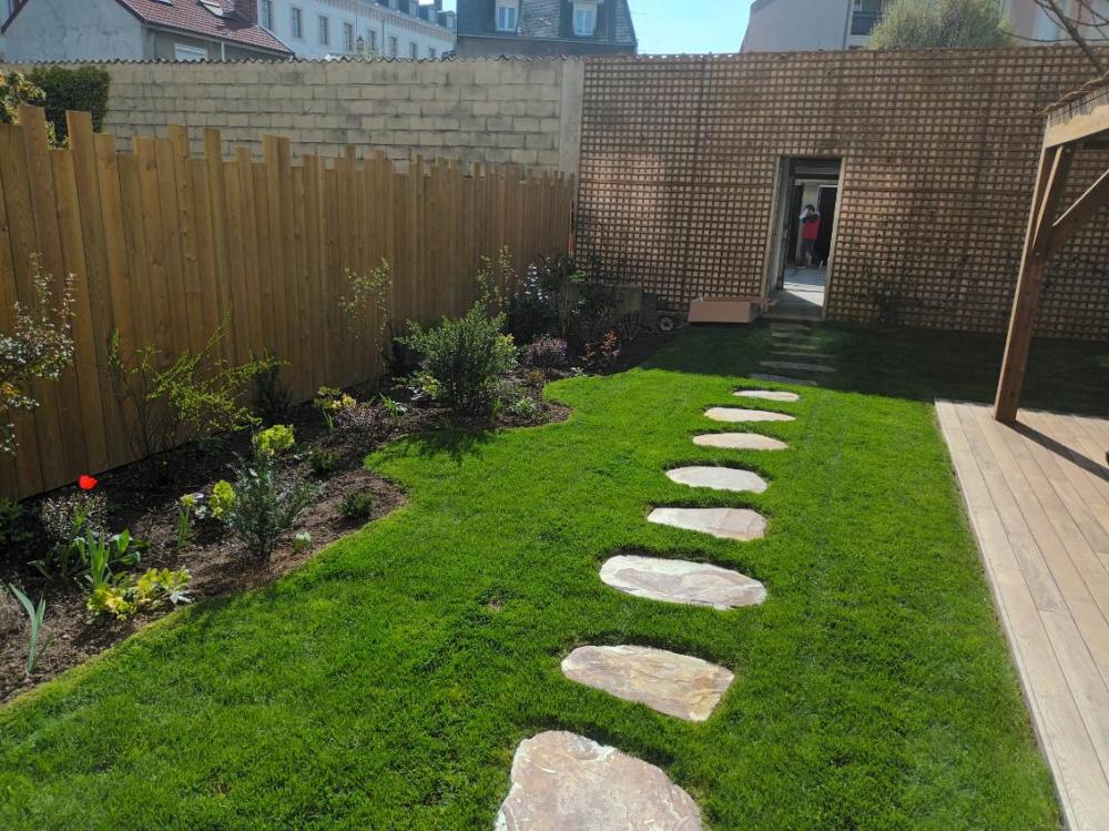 Création jardin reims 